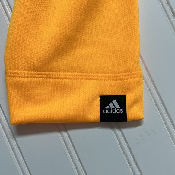 Adidas Game and Go Solar Gold Pullover Sweatshirt Hoodie Men's L Large - Picture 7 of 8
